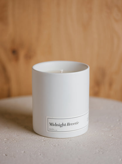 Midnight Reverie - Luxury Scented Soy Wax Candle - 12.5 oz