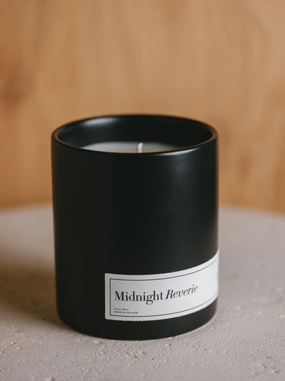 Midnight Reverie - Luxury Scented Soy Wax Candle - 12.5 oz