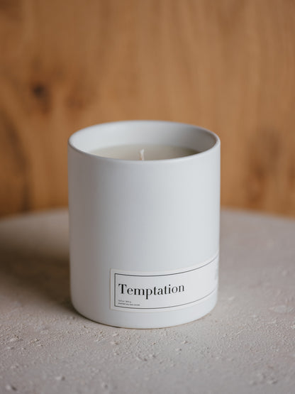 Temptation - Luxury Scented Soy Wax Candle - 12.5 oz